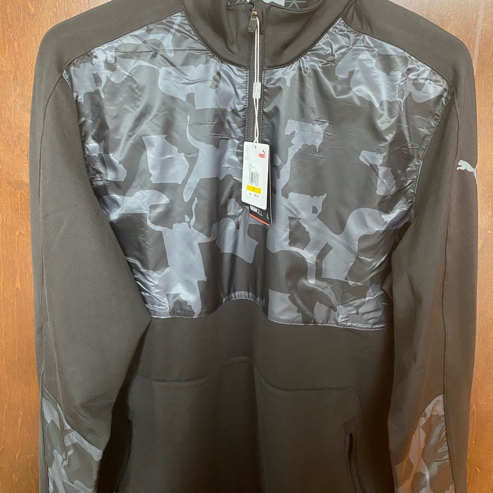 PUMA Golf Men’s 2019 Union Camo 1/4 Zip Pullover